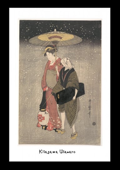 Kitagawa Utamaro - kopia drzeworytu Inna marka