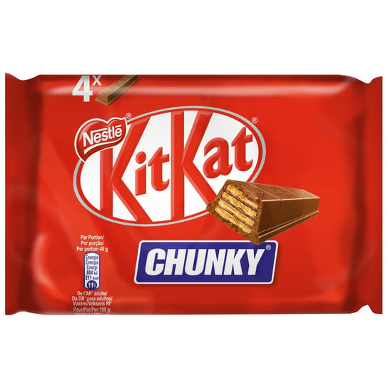 KitKat, baton czekoladowy Chunky, 4 x 40g Kit Kat