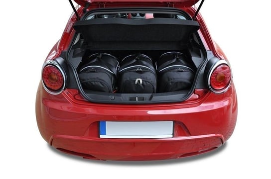 Kjust, Torby do bagażnika, Alfa Romeo Mito Hatchback 2008+, 3 szt. KJUST