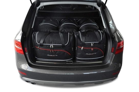 Kjust, Torby do bagażnika, Audi A4 Avant 2008-2015, 5 szt. KJUST