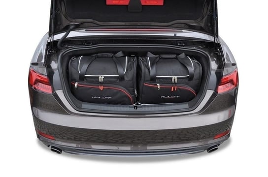Kjust, Torby do bagażnika, Audi A5 Cabrio 2017+, 4 szt. KJUST