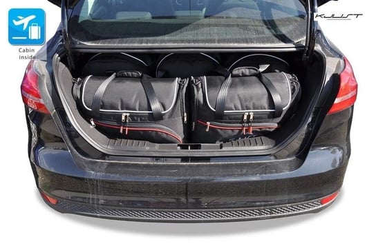 Kjust, Torby do bagażnika, Ford Focus Limousine 2011+2018, 5 szt. KJUST