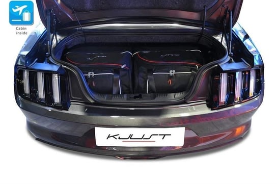 Kjust, Torby do bagażnika, Ford Mustang Cabrio 2014+, 4 szt. KJUST