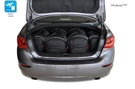 Kjust, Torby do bagażnika, Infiniti Q50 Hybrid 2013-2017, 4 szt. KJUST