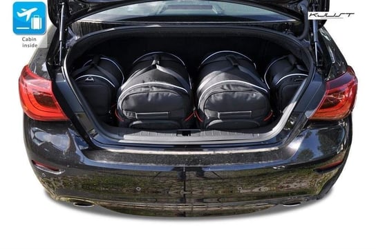 Kjust, Torby do bagażnika, Infiniti Q70 Hybrid 2013+, 4 szt. KJUST