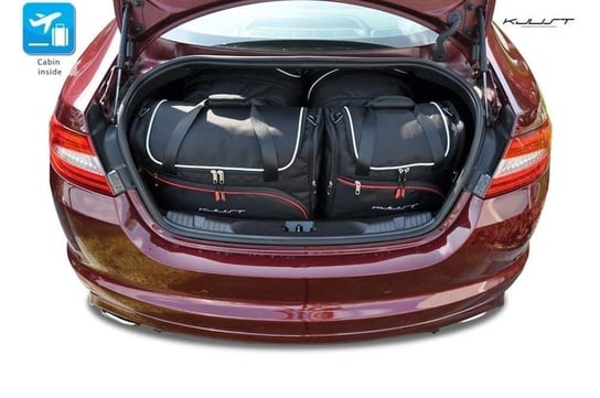Kjust, Torby do bagażnika, Jaguar Xf Limousine 2007-2015, 4 szt. KJUST