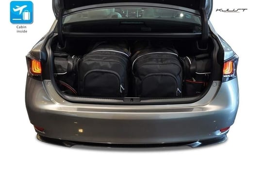 Kjust, Torby do bagażnika, Lexus Gs Hybrid 2012+, 4 szt. KJUST