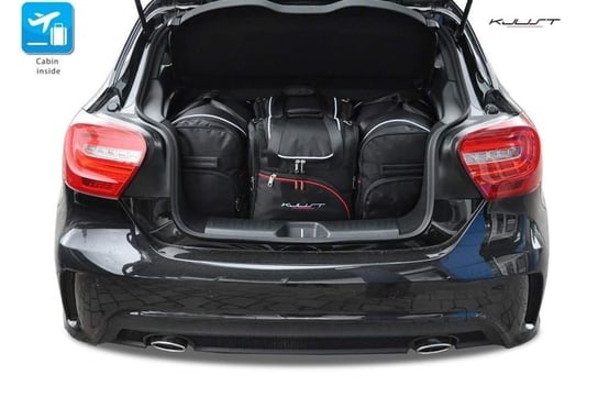 Kjust, Torby do bagażnika, Mercedes-Benz A Hatchback 2012-2017, 4 szt. KJUST