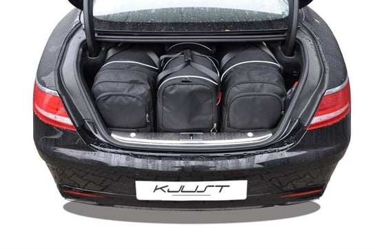 Kjust, Torby do bagażnika, Mercedes-Benz S Coupe 2014+, 4 szt. KJUST