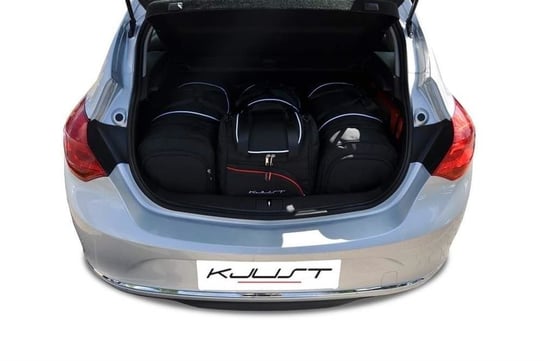 Kjust, Torby do bagażnika, Opel Astra Hatchback 2009-2015, 4 szt. KJUST