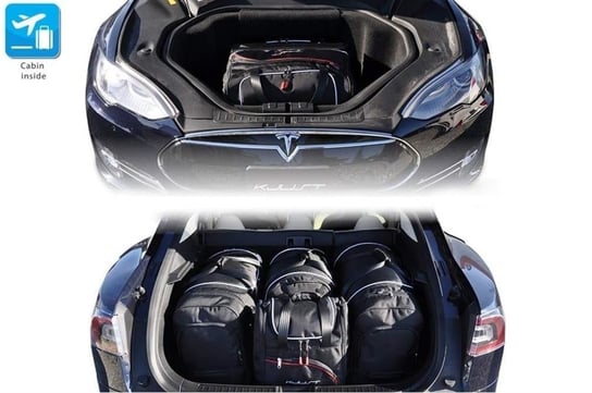Kjust, Torby do bagażnika, Tesla Model S 2014+, 6 szt. KJUST