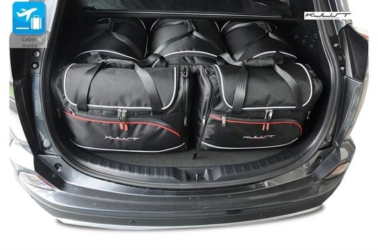 Kjust, Torby do bagażnika, Toyota Rav4 Hybrid 2013+, 5 szt. KJUST