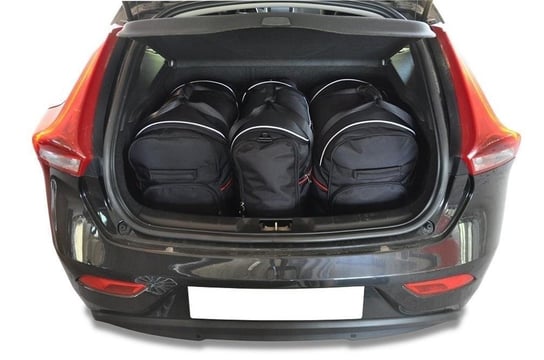 Kjust, Torby do bagażnika, Volvo V40 Hatchback 2012+, 3 szt. KJUST