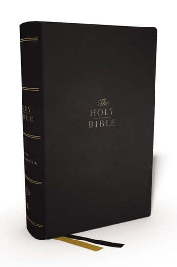 KJV, Center-Column Reference Bible with Apocrypha, Hardcover, 73,000 Cross-References, Red Letter, Comfort Print: King James Version Thomas Nelson
