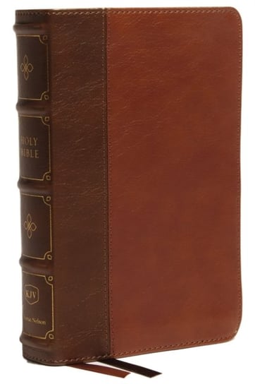 KJV, Compact Bible, Maclaren Series, Leathersoft, Brown, Comfort Print: Holy Bible, King James Versi Nelson Thomas