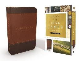 KJV, The King James Study Bible, Leathersoft, Brown, Red Letter, Full-Color Edition Nelson Thomas