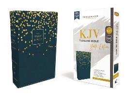 Kjv, Thinline Bible Youth Edition, Leathersoft, Blue, Red Letter Edition, Comfort Print Nelson Thomas