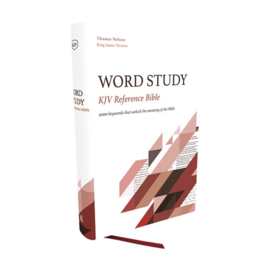 KJV, Word Study Reference Bible, Hardcover, Red Letter, Comfort Print: 2,000 Keywords that Unlock the Meaning of the Bible Thomas Nelson