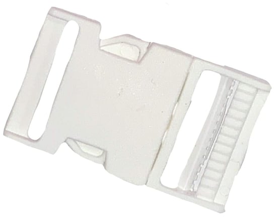 Klamra Plastikowa 40 mm ( 1 szt ) Biała Dystrybutor Kufer