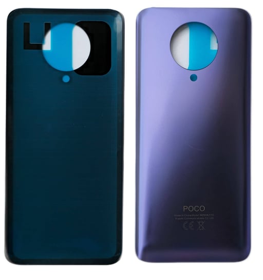 KLAPKA BATERII + KLEJ XIAOMI POCO F2 PRO M2004J11G FIOLETOWY PURPLE Reserwis