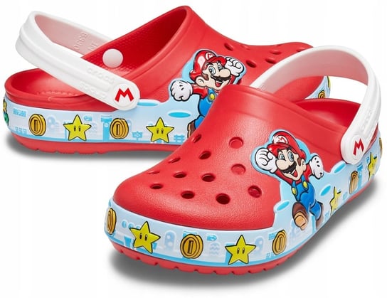 Klapki Chodaki Dziecięce Crocs Super Mario 25,5 Crocs