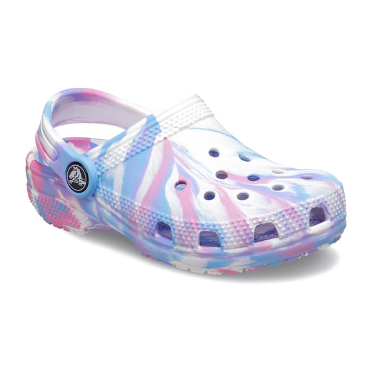 Klapki dziecięce Crocs Classic Marbled Clog T kolorowe 206838-102 27-28 EU Crocs