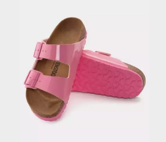 Klapki sandały Birkenstock Arizona BS różowe - 1024104-38 Inna marka