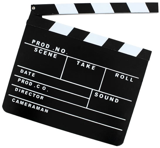 KLAPS FILMOWY 30x26,5cm - Reżyserski Gadżet Inna marka