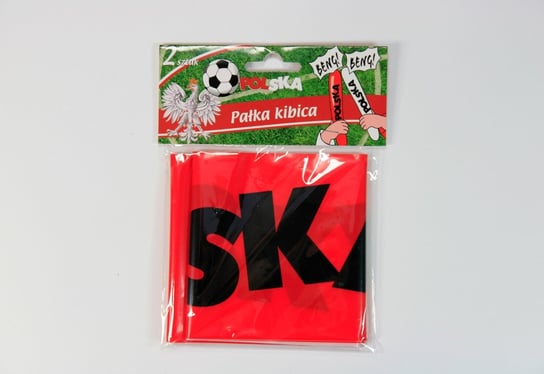 Klaskacze balonowe - pałki kibica - biało-czerwone z napisem POLSKA Inna marka