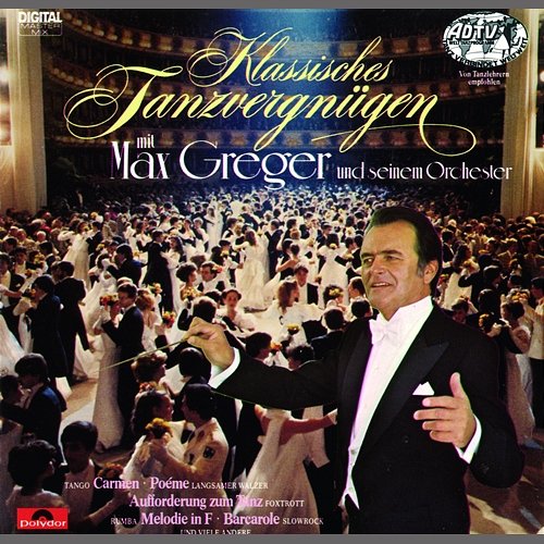 Klassisches Tanzvergnügen Mit Max Greger Und Seinem Orchester Max Greger
