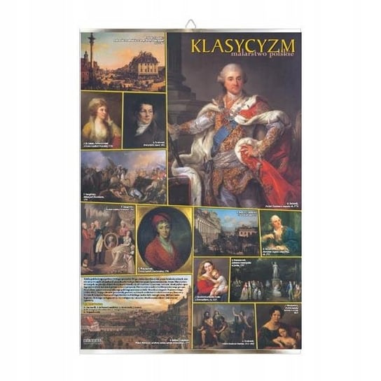 Klasycyzm malarstwo polskie sztuka plansza plakat VISUAL System