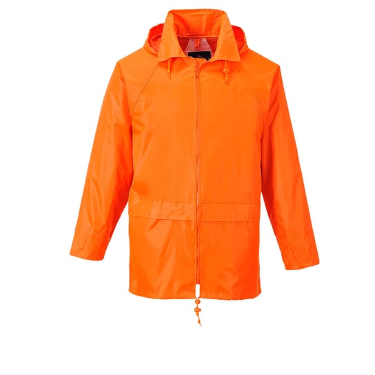 Klasyczna kurtka przeciwdeszczowa Pomarańcz 3XL Portwest