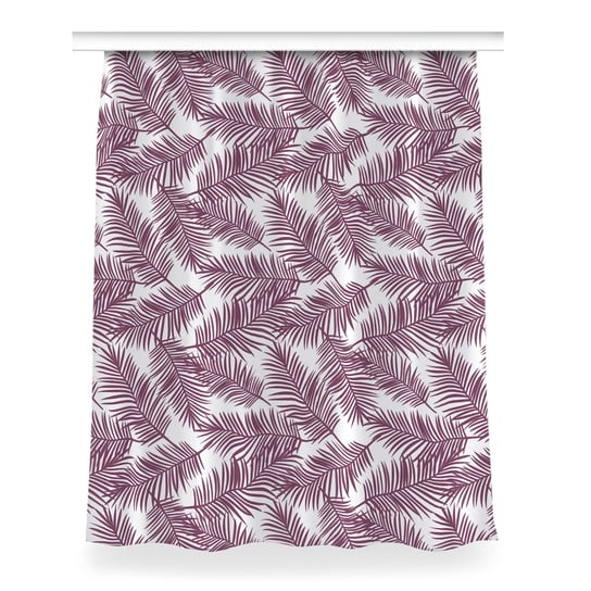 Klasyczna zasłona kolory 150x200 Purpurowe liście, Fabricsy Fabricsy