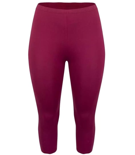 Klasyczne legginsy bezszwowe 3/4 plus size-8XL Agrafka