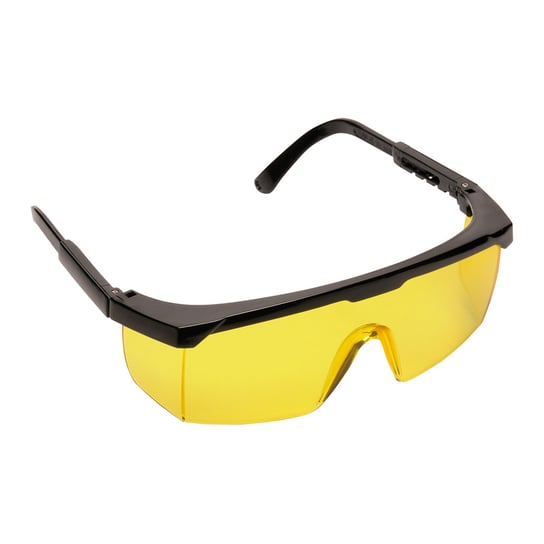 Klasyczne okulary ochronne PORTWEST [PW33] Żółty Portwest