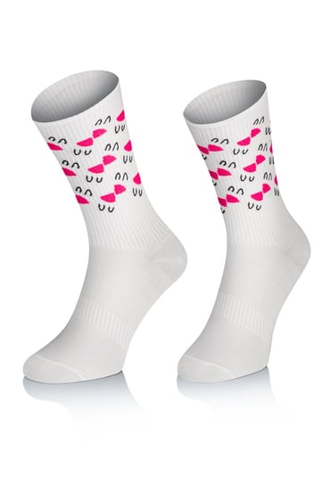 Klasyczne Skarpetki Toes and more – Pink Black Logo 35-38 Toes and More