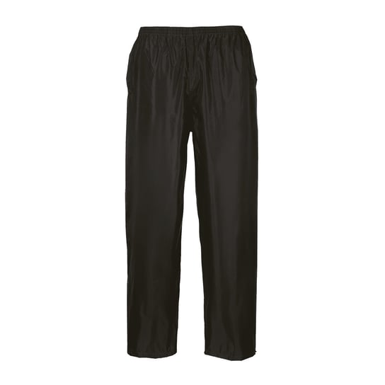 Klasyczne spodnie przeciwdeszczowe Czarny S Portwest