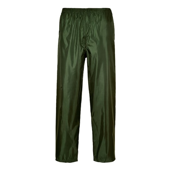 Klasyczne spodnie przeciwdeszczowe Zielony L Portwest
