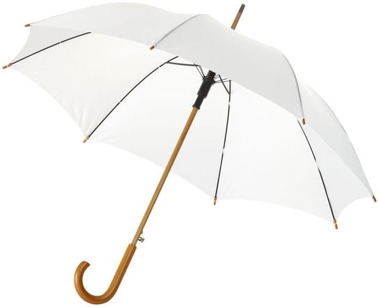Klasyczny parasol automatyczny 23''' KEMER - biały KEMER