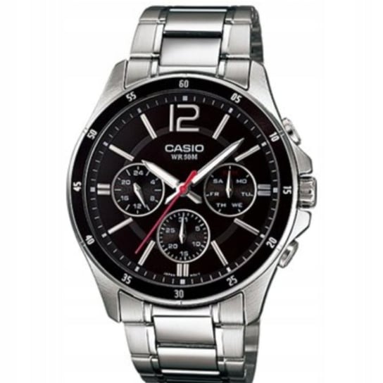 Klasyczny zegarek męski na bransolecie Casio MTP-1374PD 1A - Casio ...