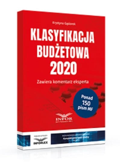 Klasyfikacja budżetowa 2020 Gąsiorek Krystyna