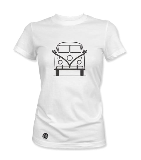 Klasykami, Koszulka damska, Volkswagen Transporter 1, rozmiar XL KLASYKAMI