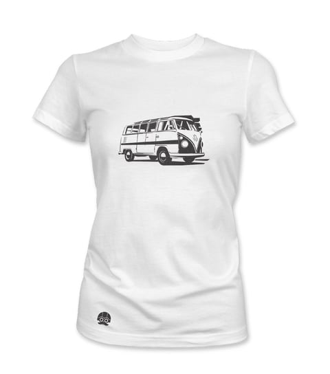 Klasykami, Koszulka damska, VW Transporter 1, rozmiar L KLASYKAMI