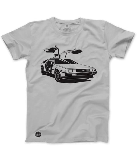 Klasykami, Koszulka męska, DeLorean, rozmiar XL KLASYKAMI