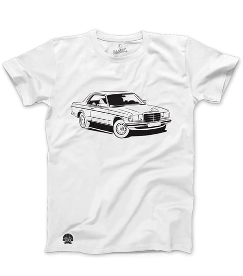 Klasykami, Koszulka męska, Mercedes-Benz C123, rozmiar L KLASYKAMI