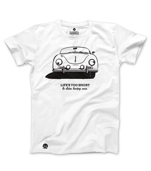 Klasykami, Koszulka męska, Porsche 356, rozmiar L KLASYKAMI
