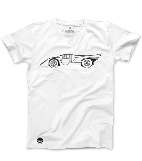 Klasykami, Koszulka męska, Porsche 917, rozmiar XL KLASYKAMI