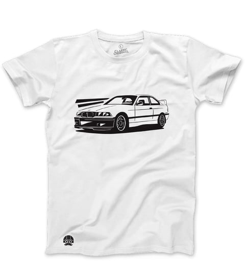 Klasykami, Koszulka męska, Youngtimer BMW M3 E36, rozmiar XL KLASYKAMI