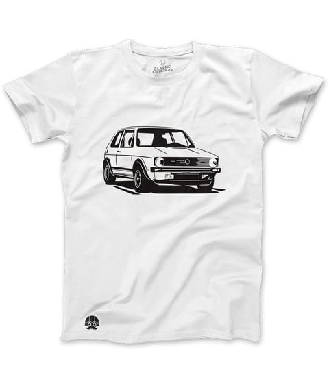Klasykami, Koszulka męska, z Volkswagen Golf GTI, rozmiar L KLASYKAMI