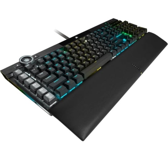Klawiatura CORSAIR K100 Cherry MX Speed Keyboard, USB, czarna Corsair